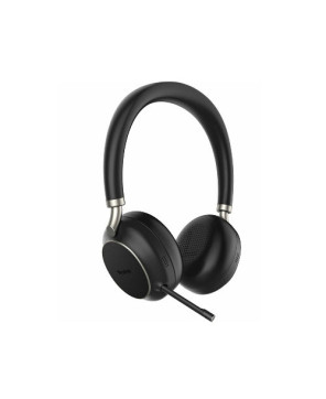 Yealink BH76 UC Bluetooth Wireless Stereo Headset in Black with Charging Stand BH76-UC-CH-BL-C