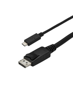 StarTech 3m USB-C to DisplayPort 1.2 A/V Cable in Black CDP2DPMM3MB