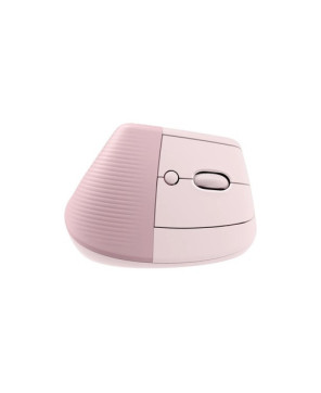 Logitech Lift Vertical Ergonomic Wireless Bluetooth Mouse in Rose 910-006481