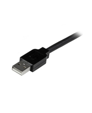 Buy StarTech 35m USB 2.0 Male to Female Active Extension Cable in Black USB2AAEXT35M