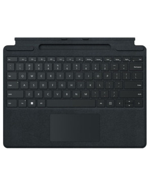 Microsoft Signature Keyboard Type Cover Case in Black 8XB-00015 for 13" Microsoft Surface Pro X and Surface Pro 8 Tablet