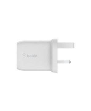 Buy Belkin BoostCharge Pro 2-Port USB-C GaN Wall Charger with PPS 65W in White WCH013AUWH