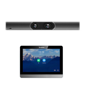 Yealink All-in-One Collaboration Bar for Medium Rooms with 8" Touch Panel A30-020