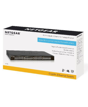 Buy NetGear 48-Port Gigabit Ethernet Unmanaged 380W PoE+ Switch GS348PP-100AJS