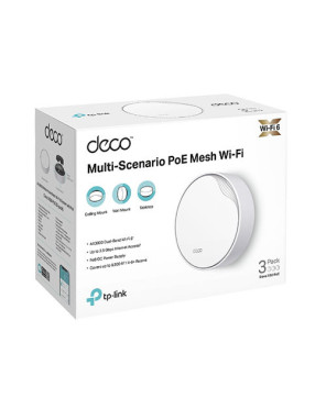 TP-Link AX3000 Whole Home Mesh WiFi 6 System with PoE DECO-X50-POE-3PK