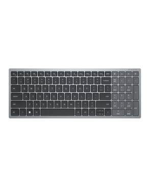 Buy Dell Multi-Device KB740 2.4 GHz Bluetooth 5.0 Compact Wireless Keyboard in Titan Grey 580-AKQD