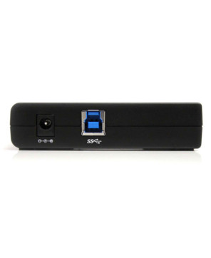 StarTech 4 Port Black SuperSpeed USB 3.0 Hub ST4300USB3