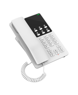 Grandstream GHP620 2-Line PoE Compact Desktop Hotel Phone in White