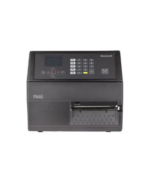 Honeywell PX45A 300dpi Ethernet Thermal Transfer Printer with EU and US Cord PX45A00000020300