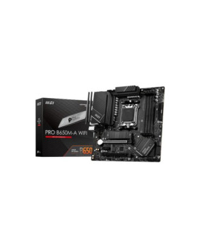 MSI Pro B650M-A WIFI AMD B650 Chipset Socket AM5 Micro ATX Gaming Desktop Motherboard