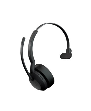 Jabra Evolve2 55 UC Mono Bluetooth Wireless Headset with USB-A Adapter 25599-889-999