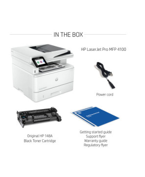 HP LaserJet Pro 4101FDN 40PPM Mono MFP Printer 2Z618F