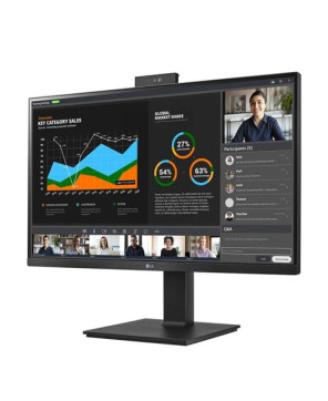 Buy LG 27BQ75QC-B 27'' QHD Monitor with Built-in FHD Webcam