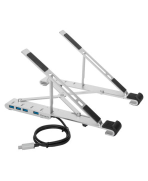 Targus Portable Notebook Stand with Integrated USB-A Hub AWU100205GL for 15.6" Notebook