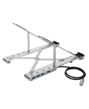 Targus Portable Notebook Stand with Integrated USB-A Hub AWU100205GL for 15.6" Notebook