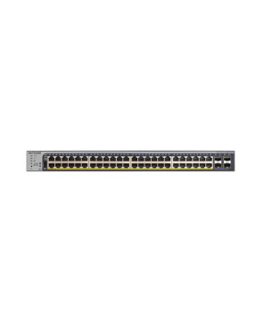 Netgear 48-Port Gigabit PoE-Compliant Managed Network Switch with 4 SFP Ports GS752TP-300AUS