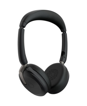 Jabra Evolve2 65 Flex USB-A UC Stereo Wireless Bluetooth Headset with Charging Stand 26699-989-989