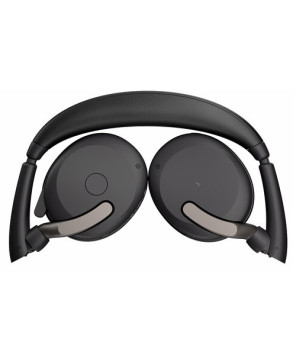 Jabra Evolve2 65 Flex USB-A UC Stereo Wireless Bluetooth Headset with Charging Stand 26699-989-989