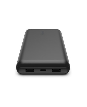 Belkin BoostCharge 20Kmah Power Bank with USB-A to USB-C Cable BPB012BTBK