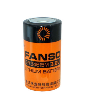 DD Fanso S110362 3.6V 14AH Lithium Battery ER34615M for Alarm and Security Systems