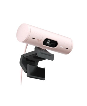 Logitech Brio 500 Full HD Webcam in Rose 960-001433