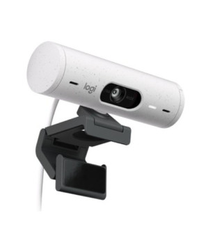 Logitech BRIO 500 4MP 1920x1080 60fps Web Camera in Off White 960-001429