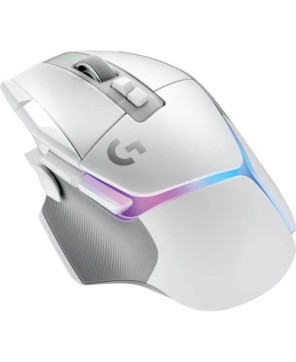 Logitech G G502 X Plus USB-A Wireless Optical Gaming Mouse in White 910-006173