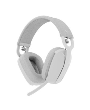 Logitech Zone Vibe 100 Bluetooth Wireless Stereo Headphone in Off White 981-001220