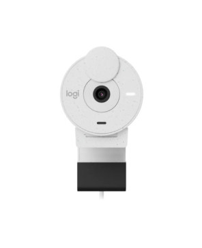 Logitech Brio 300 2MP 30fps Web Camera in Off White 960-001443