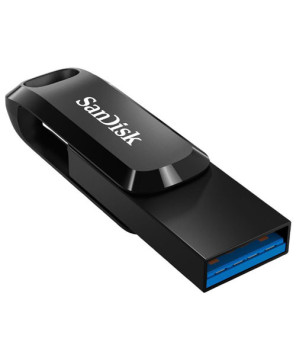 SanDisk 128GB USB-C Ultra Dual Drive Go Flash Drive in Black SDDDC3-128G-G46