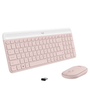 Logitech MK470 Slim Combo in Rose  920-011326