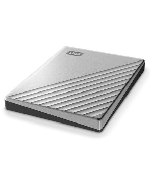 Western Digital My Passport Ultra 2TB External Hard Drive in Silver WDBC3C0020BSL-WESN