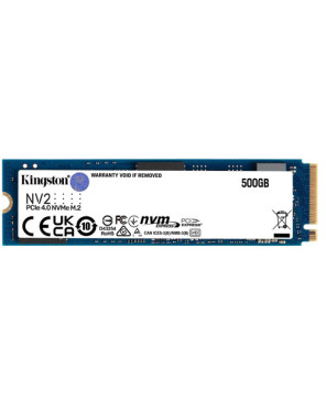 Kingston 500G NV2 M.2 2280 PCIe 4.0 NVMe SSD Hard Drive - Internal SNV2S/500G