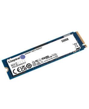 Kingston 500G NV2 M.2 2280 PCIe 4.0 NVMe SSD Hard Drive - Internal SNV2S/500G