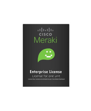 Cisco 1-Year EOS Meraki Enterprise License and Support LIC-MX64-ENT-1YR for Meraki MX64 Security Appliance