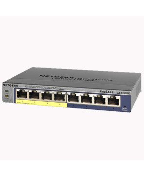 Netgear ProSafe GS108PE 8-port Switch with 4-Port PoE GS108PE-300AJS