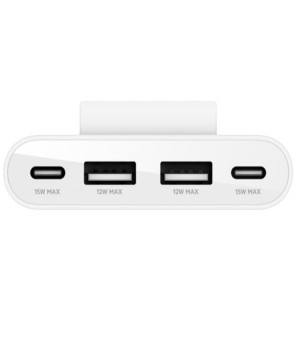 Belkin BoostCharge 4 Port Power Extender in White BUZ001BT2MWHB7