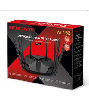 TP-Link Mercusys AX6000 8-Stream Wi-Fi 6 Router MR90X