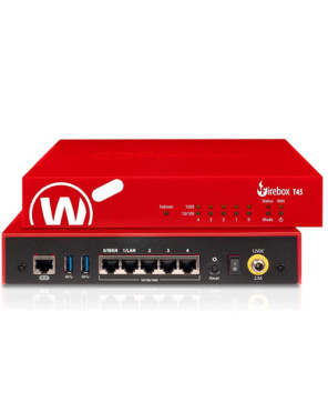 Watchguard 5-ports Firebox T45 Security Appliance with 3-yr Total Security Suite WGT45643