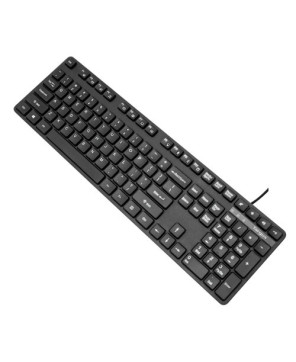 Targus Full-Size Antimicrobial WIred Keyboard in Black AKB30AMUS