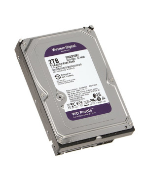 Western Digital WD 2TB 3.5" SATA 6 Gb/s Surveillance Internal Hard Drive in Purple WD23PURZ