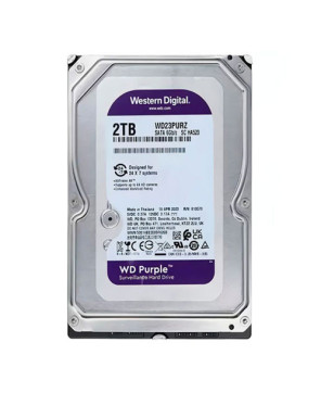 Western Digital WD 2TB 3.5" SATA 6 Gb/s Surveillance Internal Hard Drive in Purple WD23PURZ