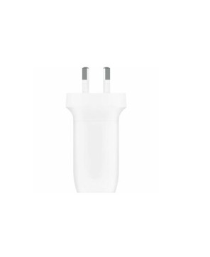 Belkin BoostUp Charge Dual USB-C Wall Charger with PPS 60W in White WCB010AUWH for iPhone, Smartphone