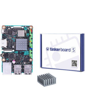 Asus Tinker Board S R2.0 Single Board Computer with RK3288 SoC 1.8GHz Quad Core CPU, 600MHz Mali-T764 GPU, 2GB LPDDR3 & 16GB eMMC Motherboard TINKER-BOARD-S-R2.0-A-2G-16G