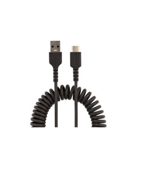 Startech 1M USB-A to USB-C Coiled  Data Transfer Cable R2ACC-1M-USB-CABLE for Galaxy S8, One Plus, Google Pixel