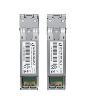 Ubiquiti UFiber 2-Pack 10G SFP Single-Mode Module Transceiver UACC-OM-SM-10G-S-2