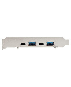 StarTech 4-Port 10Gbps USB PCIe Expansion Card with 2 Controllers PEXUSB312A2C2V