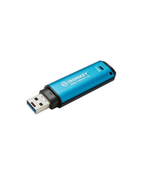 Kingston IronKey Vault Privacy 50 Series 32GB USB 3.2 Flash Drive in Blue IKVP50/32GB