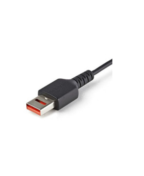 Startech 1m USB-A to USB-C Secure Charging Cable USBSCHAC1M