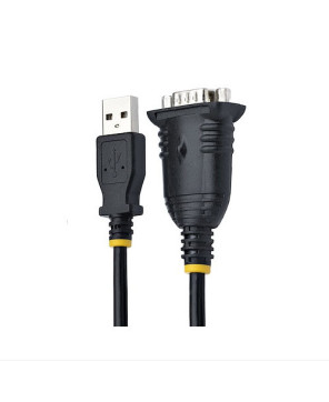 Startech 1m DB9 Male RS232 Serial Cable to USB Converter 1P3FP-USB-SERIAL